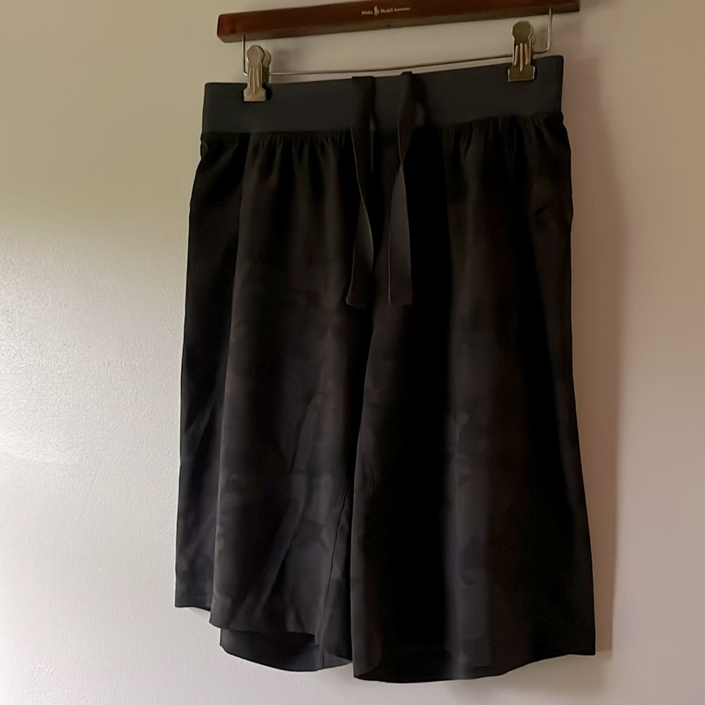 lululemon athletica Black Camo Shorts